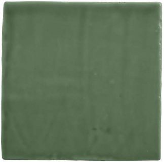 PIASTRELLA DA RIVESTIMENTO 10 X 10 MANUAL BRILLO COLORE VERDE SCURO