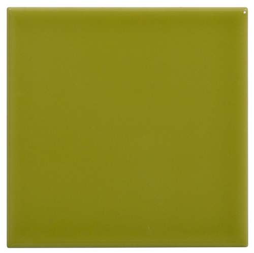 PIASTRELLA DA RIVESTIMENTO 10 X 10 SOLIDO LUCIDO COLORE AVOCADO