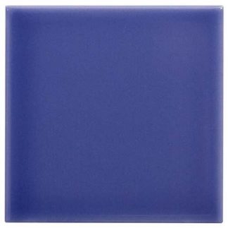 PIASTRELLA DA RIVESTIMENTO 10 X 10 SOLIDO LUCIDO COLORE BLU SCURO