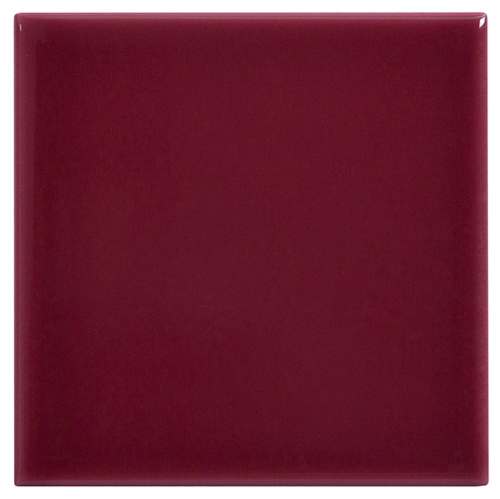PIASTRELLA DA RIVESTIMENTO 10 X 10 SOLIDO LUCIDO COLORE BORDEAUX
