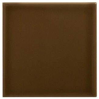 PIASTRELLA DA RIVESTIMENTO 10 X 10 SOLIDO LUCIDO COLORE MOCCA