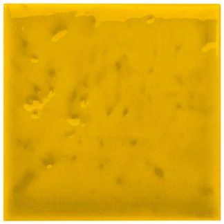 PIASTRELLA DA RIVESTIMENTO 10 X 10 TEXTURE LUCIDA COLORE MOSTARDA