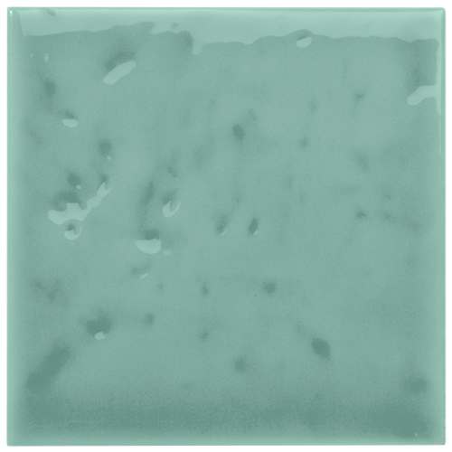 PIASTRELLA DA RIVESTIMENTO 10 X 10 TEXTURE LUCIDA COLORE VERDE ACQUAMARINA