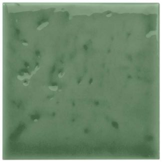 PIASTRELLA DA RIVESTIMENTO 10 X 10 TEXTURE LUCIDA COLORE VERDE SCURO