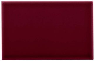 PIASTRELLA DA RIVESTIMENTO 10 X 15 SOLIDO LUCIDO COLORE BORDEAUX