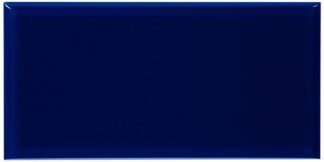 PIASTRELLA DA RIVESTIMENTO 10 X 20 SMUSSATO LUCIDO COLORE BLU VITTORIANO