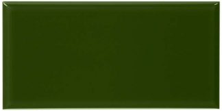 PIASTRELLA DA RIVESTIMENTO 10 X 20 SMUSSATO LUCIDO COLORE VERDE VITTORIANO