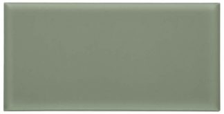 PIASTRELLA DA RIVESTIMENTO 10 X 20 SMUSSATO MAT COLORE VERDE KAKI