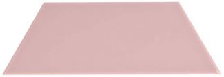 PIASTRELLA DA RIVESTIMENTO 10 X 30 TRAPEZIO SOLIDO LUCIDO COLORE ROSA