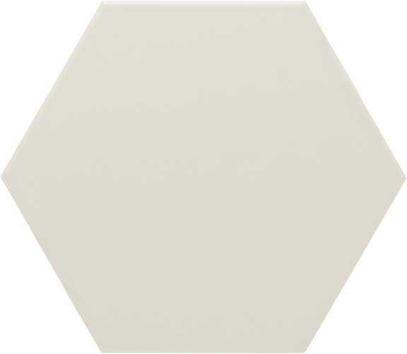 PIASTRELLA DA RIVESTIMENTO 11 X 13 ESAGONO LISCIO OPACO COLORE OSSO