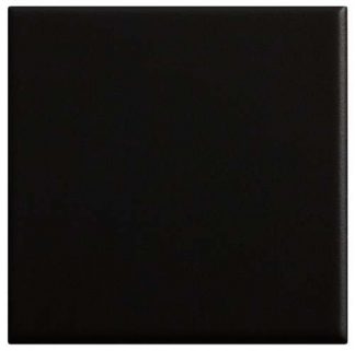 PIASTRELLA DA RIVESTIMENTO 15 X 15 LISCIO OPACO COLORE NERO