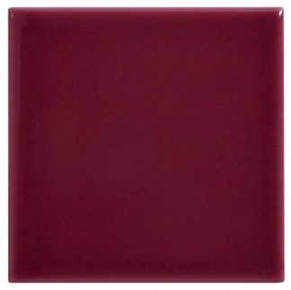 PIASTRELLA DA RIVESTIMENTO 15 X 15 SOLIDO LUCIDO COLORE BORDEAUX