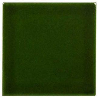 PIASTRELLA DA RIVESTIMENTO 15 X 15 SOLIDO LUCIDO COLORE VERDE VITTORIANO