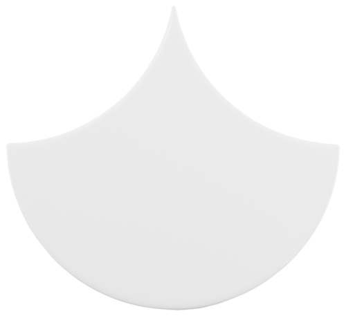 PIASTRELLA DA RIVESTIMENTO 15,5 X 17 SPINA DI PESCE LISCIO OPACO COLORE BIANCO