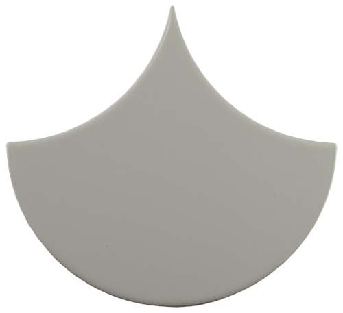 PIASTRELLA DA RIVESTIMENTO 15,5 X 17 SPINA DI PESCE LISCIO OPACO COLORE GRIGIO CENERE