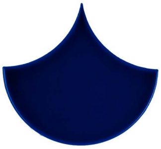 PIASTRELLA DA RIVESTIMENTO 15,5 X 17 SPINA DI PESCE SOLIDO LUCIDO COLORE BLU VITTORIANO
