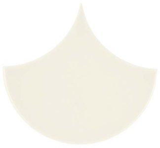 PIASTRELLA DA RIVESTIMENTO 15,5 X 17 SPINA DI PESCE SOLIDO LUCIDO COLORE CREMA