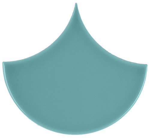 PIASTRELLA DA RIVESTIMENTO 15,5 X 17 SPINA DI PESCE SOLIDO LUCIDO COLORE OCEANO BLU