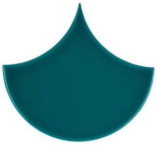 PIASTRELLA DA RIVESTIMENTO 15,5 X 17 SPINA DI PESCE SOLIDO LUCIDO COLORE TURCHESE