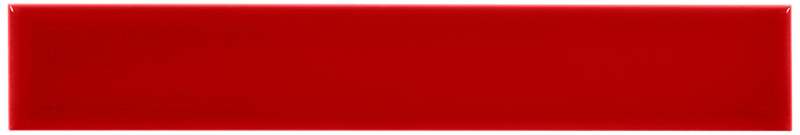 PIASTRELLA DA RIVESTIMENTO 5 X 30 SOLIDO LUCIDO COLORE ROSSO