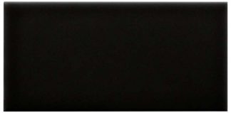 PIASTRELLA DA RIVESTIMENTO 7,5 X 15 LISCIO OPACO COLORE NERO