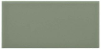 PIASTRELLA DA RIVESTIMENTO 7,5 X 15 LISCIO OPACO COLORE VERDE KAKI