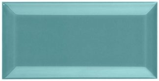 PIASTRELLA DA RIVESTIMENTO 7,5 X 15 SMUSSATO LUCIDO COLORE OCEANO BLU