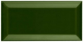 PIASTRELLA DA RIVESTIMENTO 7,5 X 15 SMUSSATO LUCIDO COLORE VERDE VITTORIANO
