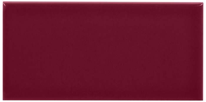 PIASTRELLA DA RIVESTIMENTO 7,5 X 15 SOLIDO LUCIDO COLORE BORDEAUX