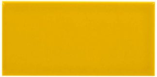 PIASTRELLA DA RIVESTIMENTO 7,5 X 15 SOLIDO LUCIDO COLORE MOSTARDA