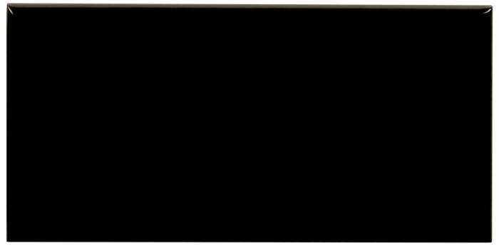 PIASTRELLA DA RIVESTIMENTO 7,5 X 15 SOLIDO LUCIDO COLORE NERO