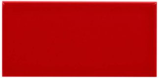 PIASTRELLA DA RIVESTIMENTO 7,5 X 15 SOLIDO LUCIDO COLORE ROSSO