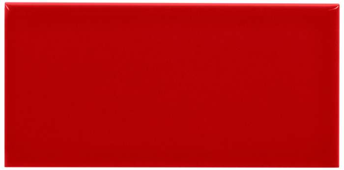 PIASTRELLA DA RIVESTIMENTO 7,5 X 15 SOLIDO LUCIDO COLORE ROSSO