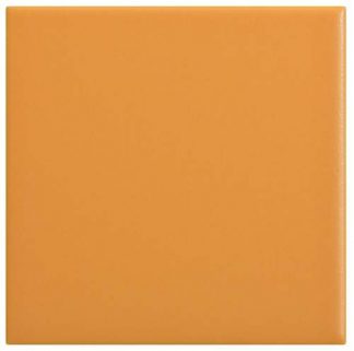 PIASTRELLE PAVIMENTI 10 X 10 LISCIO OPACO COLORE ARANCIA