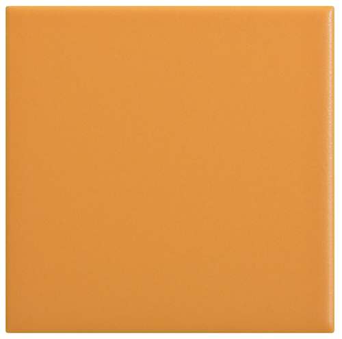 PIASTRELLE PAVIMENTI 10 X 10 LISCIO OPACO COLORE ARANCIA