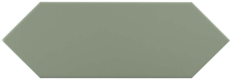PIASTRELLE PAVIMENTI 10 X 30 PICKET LISCIO OPACO COLORE VERDE KAKI