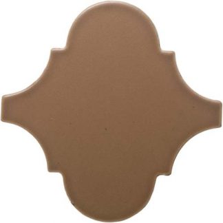 PIASTRELLE PAVIMENTI 15 X 15 ARABESCO LISCIO OPACO COLORE CARAMELLO