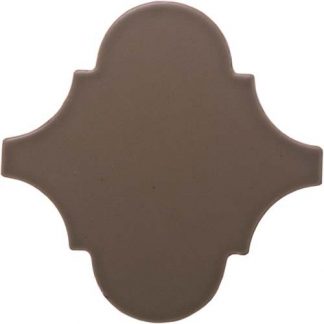 PIASTRELLE PAVIMENTI 15 X 15 ARABESCO LISCIO OPACO COLORE CIOCCOLATO