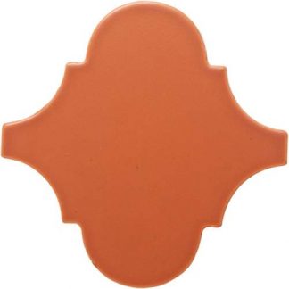 PIASTRELLE PAVIMENTI 15 X 15 ARABESCO LISCIO OPACO COLORE CORALLO