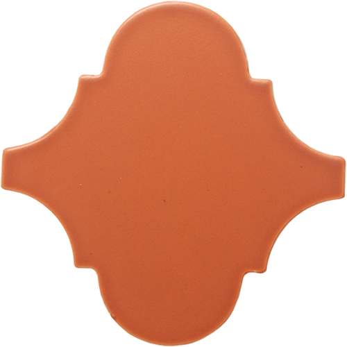 PIASTRELLE PAVIMENTI 15 X 15 ARABESCO LISCIO OPACO COLORE CORALLO