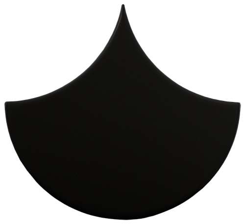 PIASTRELLE PAVIMENTI 15,5 X 17 SPINA DI PESCE LISCIO OPACO COLORE NERO
