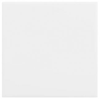 SUELO 20 X 20 LISO MATE COLOR BLANCO