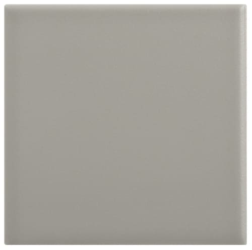 SUELO 20 X 20 LISO MATE COLOR CENIZA