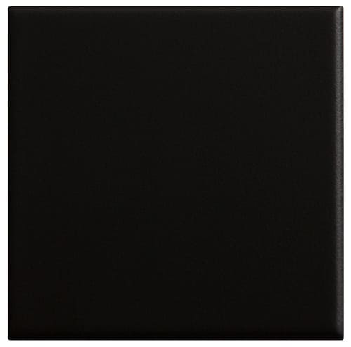 SUELO 20 X 20 LISO MATE COLOR NEGRO