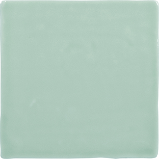 PIASTRELLA DA RIVESTIMENTO 10 X 10 MANUAL BRILLO COLORE VERDE ACQUAMARINA