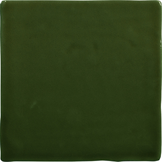 PIASTRELLA DA RIVESTIMENTO 10 X 10 MANUAL BRILLO COLORE VERDE VITTORIANO