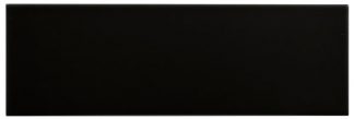 PIASTRELLA DA RIVESTIMENTO 10 X 30 LISCIO OPACO COLORE NERO