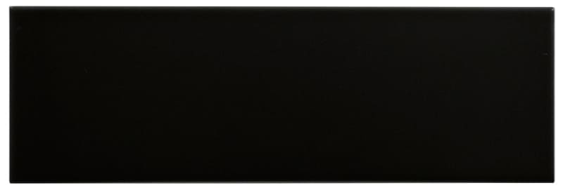 PIASTRELLA DA RIVESTIMENTO 10 X 30 LISCIO OPACO COLORE NERO