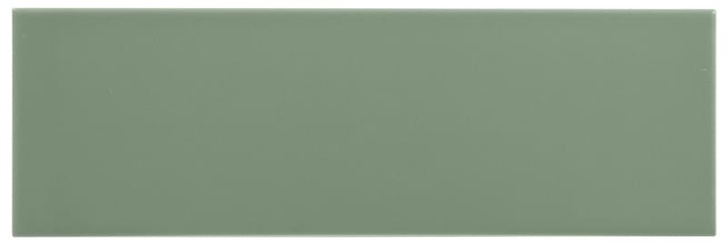 PIASTRELLA DA RIVESTIMENTO 10 X 30 LISCIO OPACO COLORE VERDE KAKI