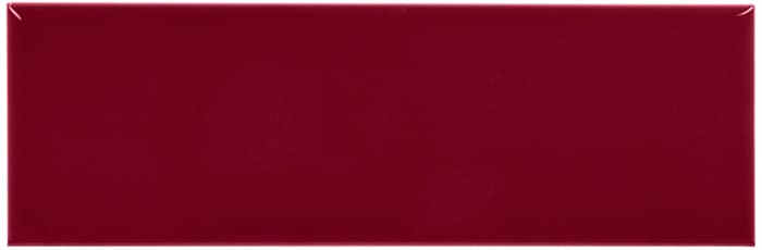 PIASTRELLA DA RIVESTIMENTO 10 X 30 SOLIDO LUCIDO COLORE BORDEAUX